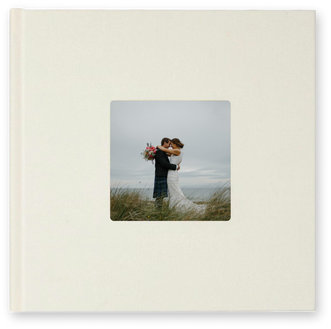 Hardcover photo book by Atte Design.