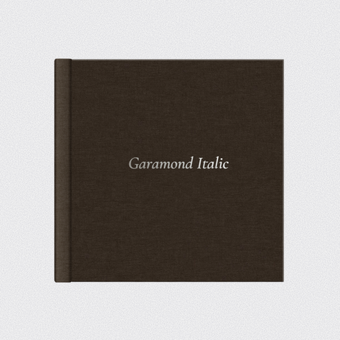 Garamond Italic: 36pt