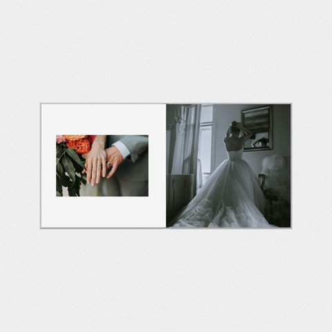 Getting ready: dress, shoes, rings, invitations, candid bridal-party shots