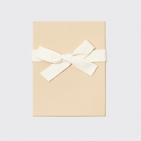 Kraft with Cream Ribbon
