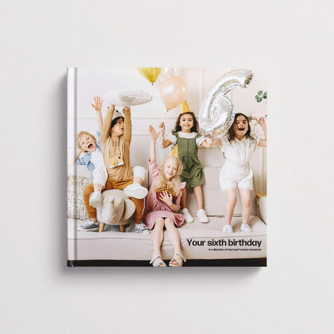 Birthday photo book