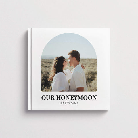 Honeymoon photo book