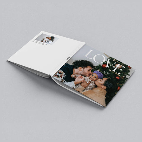 Hardcover photo book