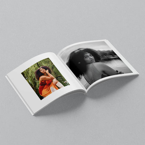 Mini softcover photo book