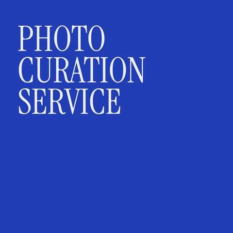 Photo curation service