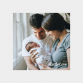Custom layflat photo book with full photo cover and 180° flat-open binding