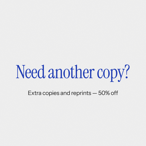 Order an extra copy or reprint of your Atte Design heirloom photo album